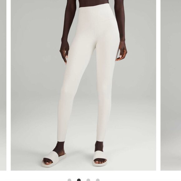 Lululemon Align High-Rise Pant 28" Bone white gray 6 - Picture 1 of 7